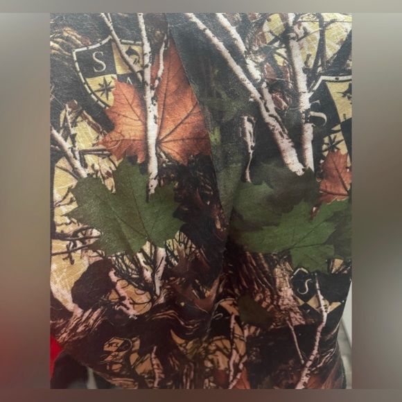 Camo fleece lined face buff - Picture 5 of 5